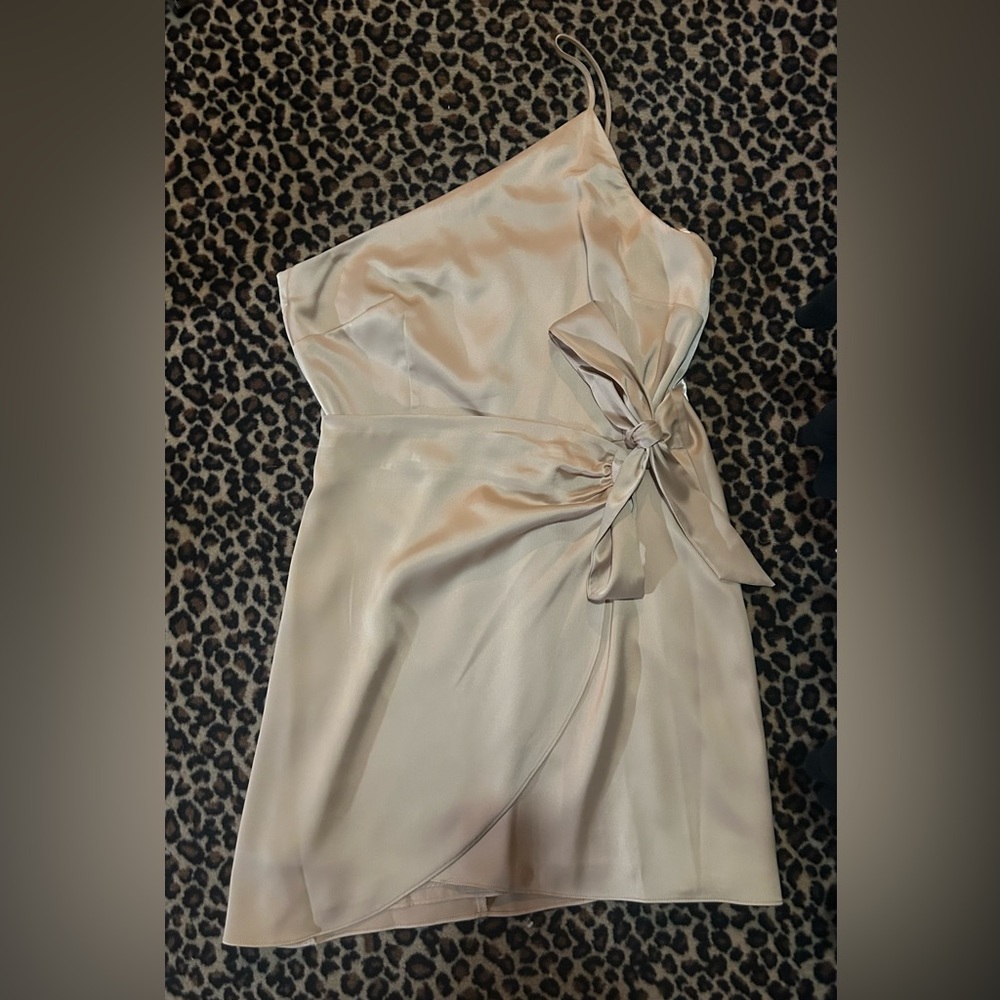 New no tags Gianni bini size 12 beige dress